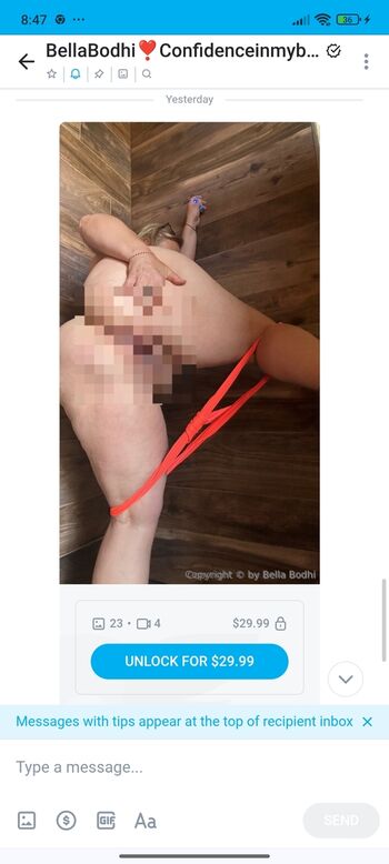 Bella bodhi leaked private photo uncensored HD quality