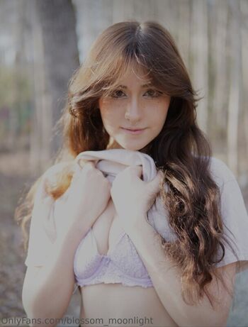 Blossom in the moonlight leaked private photo uncensored HD quality