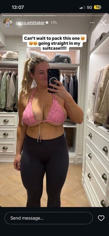 Carys whittaker page leaked private photo uncensored HD quality