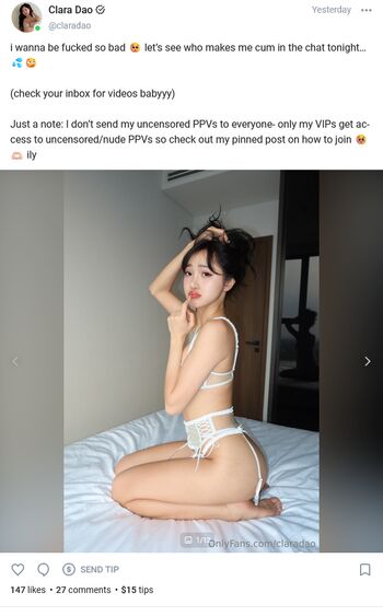 Clara dao page leaked private photo uncensored HD quality