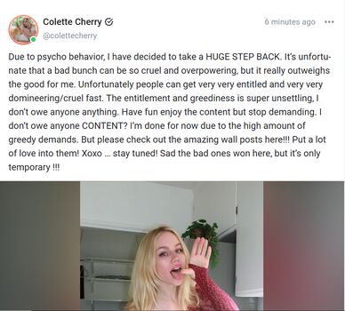 Colette cherry  page leaked private photo uncensored HD quality