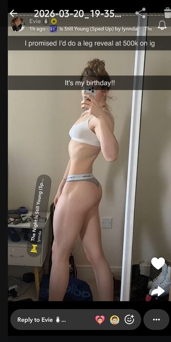 Eviedotgym leaked private photo uncensored HD quality