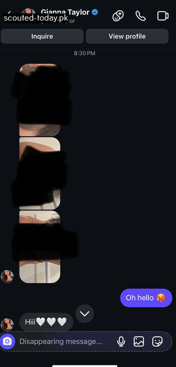 Giannattaylor  page leaked private photo uncensored HD quality