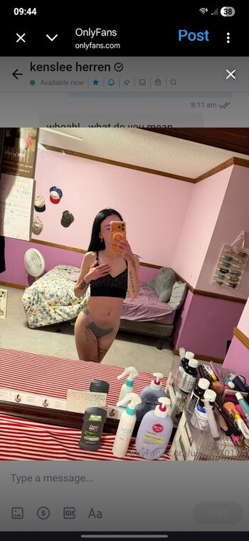 Kenslee herren leaked private photo uncensored HD quality