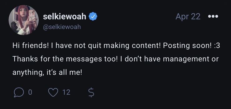 Selkiewoah leaked private photo uncensored HD quality