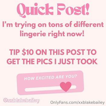 Xxblakebailey leaked private photo uncensored HD quality